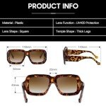 Trendy Retro Square Designer Sunglasses for All