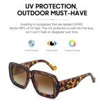 Trendy Retro Square Designer Sunglasses for All