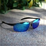 DUCO Men's Polarized Sports Sunglasses with UV Protection