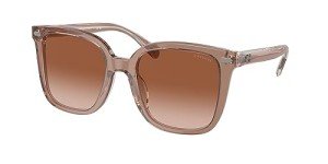 Coach HC8381U Universal Fit Sunglasses - Brown Gradient