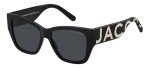 Marc Jacobs 695/S Black White/Grey Women's Sunglasses