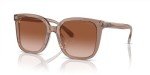 Coach HC8381U Universal Fit Sunglasses - Brown Gradient