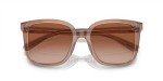 Coach HC8381U Universal Fit Sunglasses - Brown Gradient