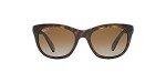 Ray-Ban RB4216 Women’s Square Sunglasses, Light Havana