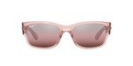 Ray-Ban RB4388 Polarized Square Sunglasses in Pink/Wine