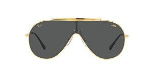 Ray-Ban Wings Shield Sunglasses in Legend Gold