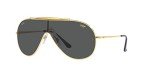 Ray-Ban Wings Shield Sunglasses in Legend Gold