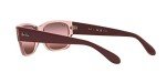 Ray-Ban RB4388 Polarized Square Sunglasses in Pink/Wine
