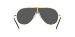 Ray-Ban Wings Shield Sunglasses in Legend Gold