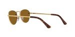Persol Round Sunglasses in Gold/Brown - 51 mm