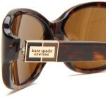 Kate Spade Annika Tortoise Stripe Polarized Sunglasses