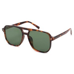 Retro Square Aviator Sunglasses - 70s Vintage Style