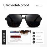 Retro Oversized Square Frame Sunglasses K1650