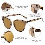 SOJOS Cat Eye Sunglasses with UV400 Protection