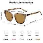 SOJOS Cat Eye Sunglasses with UV400 Protection