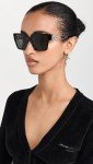 Dolce & Gabbana Women's Black Oversized Sunglasses