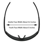 Youth Polarized Sports Sunglasses for Baseball