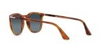 Persol PO3316S Rectangular Polarized Sunglasses, Blue Gradient