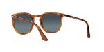Persol PO3316S Rectangular Polarized Sunglasses, Blue Gradient