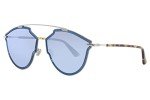 Dior So Real Rise Blue Unisex Sunglasses