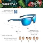 Maui Jim Polarized Alenuihaha Wrap Sunglasses