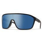 Smith Boomtown Polarized Sunglasses - Matte Black/Blue