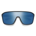 Smith Boomtown Polarized Sunglasses - Matte Black/Blue