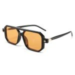 Retro Flat Aviator Sunglasses for Men and Women