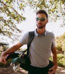 Revo Jett Polarized Grey Semi-Rimless Sunglasses