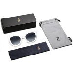 SOJOS Retro Vintage Oversized Cat-Eye Sunglasses