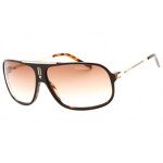 Carrera Brown Tortoise Gold Frame Sunglasses