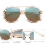 SOJOS Retro Polarized Aviator Sunglasses for Everyone
