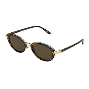 Foster Grant Women's Vintage 1920s Brown Sunglasses