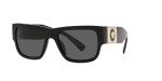 Versace Men’s Black Frame Dark Grey Sunglasses