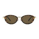 Foster Grant Women's Vintage 1920s Brown Sunglasses