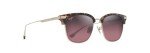 Maui Jim Kalaunu AF Square Sunglasses - Shiny Dark Havana