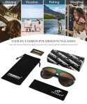Retro Polarized Oversized Sunglasses for Men and Women