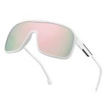 FEISEDY Oversized Polarized Sports Sunglasses