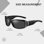 Elegant Bling UV400 Polarized Sunglasses for Women