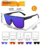 Trendy Polarized Oversized Square Sunglasses for Everyone