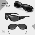 Elegant Bling UV400 Polarized Sunglasses for Women