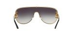 Versace Women's Sunglasses with Pale Gold Frame