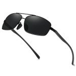 Myiaur Polarized Men's Double Bridge Sunglasses
