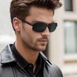 Myiaur Polarized Men's Double Bridge Sunglasses