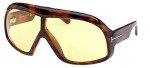 Tom Ford Cassius-02 Unisex Sunglasses in Dark Havana