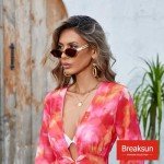 Trendy Retro Oval Tortoise Sunglasses for All