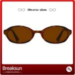 Trendy Retro Oval Tortoise Sunglasses for All