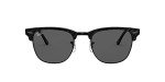 Ray-Ban Clubmaster Square Sunglasses - Black/Dark Grey
