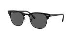 Ray-Ban Clubmaster Square Sunglasses - Black/Dark Grey