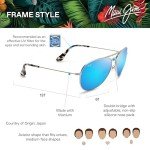 Maui Jim Mavericks Polarized Aviator Sunglasses